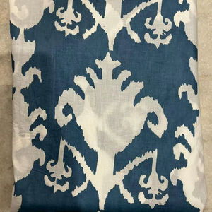 Ikat Style Geometric Printed Lightweight Cotton Fabric for Apparel Activewear Curtains & Home Textiles Premium Design - Product Image 1