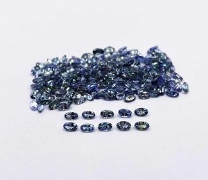 Lot en gros de pierres précieuses naturelles Tanzanite ovale taillée, facettées, bleu violet, pour la fabrication de bijoux - Product Image 2