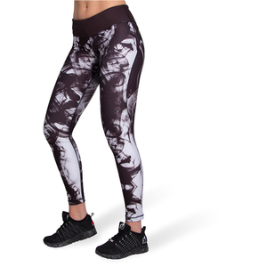 Leggings de yoga pour femmes, taille mi-haute, longueur intégrale, couleur unie, taille élastique, extensibles dans les quatre sens, en Spandex et Polyester, écologiques, séchage rapide - Product Image 4