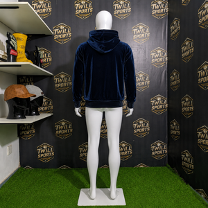Custom Solid Printed <b>Velvet</b> <b>Hoodie</b> Unisex Casual Sweatshirt with Front Logo Pocket Design Regular Fit Autumn Wear - Product Image 5