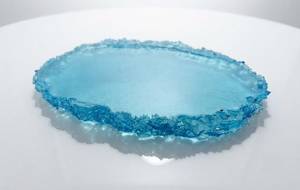 Elegante Bandeja de Resina, Plato de Servir Artístico, Artesanía Hecha a Mano Única, Accesorio Decorativo para el Hogar, Proveedor Mayorista - Product Image 1
