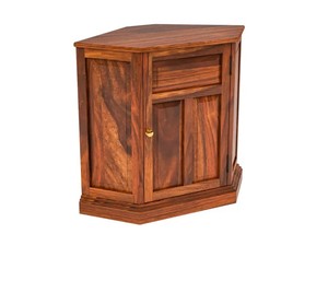 Solid Wood Corner Base <b>Cabinet</b> | <b>Small</b> Wooden <b>Storage</b> Cupboard | Wholesale Living Room Furniture | Home Furniture - Product Image 2