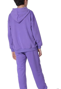 Hoodie Jogger Comfortable Home Wear Kids Winter Tracksuit Set Warm Cotton Hoodie Pants Soft Comfortable Sleepwear Couple Set - Product Image 3