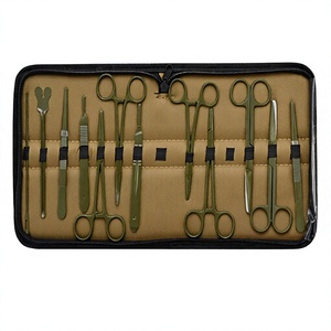 Juego de Instrumentos Quirúrgicos de 12 Piezas, Herramientas de Disección Manuales con Certificación CE Clase I para Uso en Operaciones Médicas, Tijeras de Hospital - Product Image 3