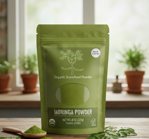 Polvo de Moringa Puro de Diseño Único, Extraído de Hojas Frescas, Ideal para Productos de Bienestar, Snacks y Smoothies, Disponible para la Venta - Product Image 4