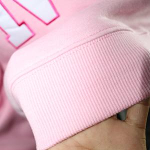 Sweat-shirt à col montant NURSE PINK 100% BLANC avec broderie appliquée, col large, URBAN PRODUCTIONS - Product Image 6