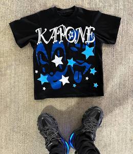 Fournisseur OEM de t-shirts streetwear surdimensionnés personnalisés - Product Image 3