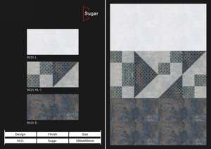 กระเบื้องเซรามิกผิวเรียบหรูหรา ขนาด 300x600 มม. ออกแบบมาเพื่อการตกแต่งผนังอย่างมีสไตล์ พร้อมโครงสร้างวิทริฟายด์ที่ทนทาน - Product Image 4