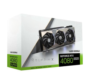 Nouvelle carte graphique RTX 4080 16 Go SUPRIM pour station de travail DirectX 12 256 bits GDDR6X avec refroidissement par ventilateur, prise en charge de l'overclocking, PCI Express 4.0 16X - Product Image 1
