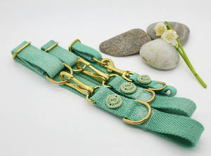 Cotton Martiagnle <b>Dog</b> <b>Collar</b> Solid Scarf Design Eco-Friendly Classic Hot Selling Luxury Breathable Adjustable Soft Medium <b>Dog</b> - Product Image 4