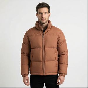 Vente en gros de veste polaire d'hiver à col montant personnalisée pour homme veste vierge veste de haute qualité de style tendance pour homme mode masculine - Product Image 1
