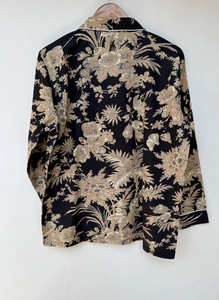 Conjunto de Pijama de Mujer Naaz Textile con Estampado de Rayas de Tigre, Informal, de Verano, Suave, Transpirable, de Algodón, para Dormir - Product Image 4