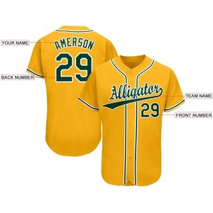Maillot de baseball personnalisé, short de baseball, tissu léger et respirant 100% polyester, prix de gros d'usine - Product Image 3