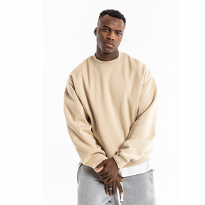 Proveedor de sudaderas vintage de alta calidad para hombre, con hombros caídos, personalizadas, de marca, unisex, extragrandes y gruesas. - Product Image 2