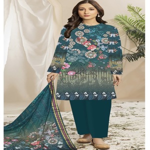 ชุดเดรส pakistani panjabi 3ชิ้นทันสมัยสำหรับผู้หญิงชุดเดรสลำลองสวยงามและปาร์ตี้สำหรับวัฒนธรรมอินเดียและปากีสถาน - Product Image 3