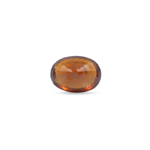 Natural Hessonite Gomed 7.7 Carat Oval Cut Loose Gemstone 11x6mm for Fine Jewelry - Product Image 2