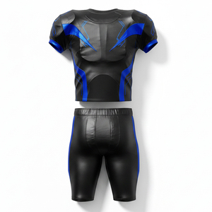 Anti Tear American Football Uniform Wholesale Custom Printed Team Wear Breathable Gridiron Jersey <b>Padded</b> Match Pants Set - Product Image 3