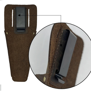 Portaherramientas de cuero personalizado hecho a mano, funda de cuero vacuno diseñada para uso profesional y al aire libre. - Product Image 3