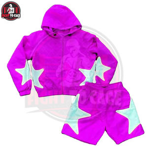 Trajes cortavientos de moda con cremallera completa, diseño personalizado con parche de estrella, ropa deportiva de alta calidad para exteriores 2026 - Product Image 2
