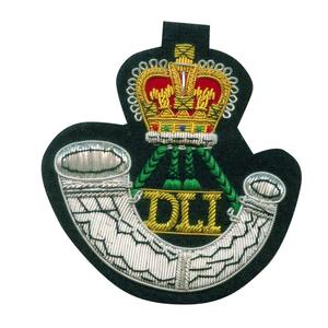 Écussons de blazer de haute qualité en fil métallique, décorations en métal avec crête brodée, couleur personnalisée, à coudre, pour uniformes scolaires 2026 - Product Image 5