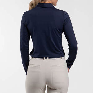 Camiseta Polo Promocional 100% Poliéster con Diseño Personalizado y Logotipo Impreso para Mujer - Product Image 4