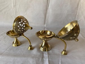 Quemador de Incienso Vintage de Latón para Adoración, Templo, Oración, Meditación, Decoración Espiritual, Quemador de Incienso de Lujo - Product Image 6