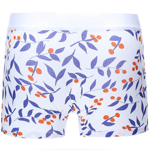 Pakistan Manufacturing Men's Underwear Customized Logo Cotton Briefs <b>Boxer</b> Shorts Different Colors Low-Rise Printed Breathable - Product Image 3