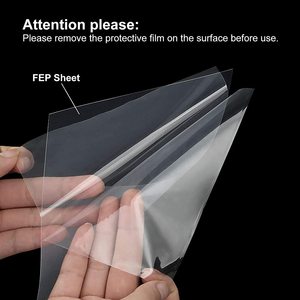 ฟิล์ม FEP ใสสำหรับเครื่องพิมพ์ UV 3D เครื่องพิมพ์เครื่องประดับ DLP SLA LCD ฟิล์ม FEP แบบไม่ใช้กาว - Product Image 6