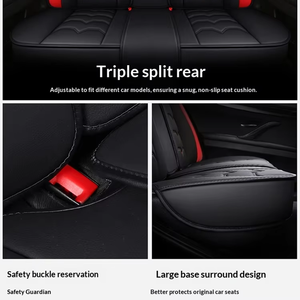 Housses de siège de <span class=keywords><strong>voiture</strong></span> en tissu composite cinq couches, confortables et résistantes à l'usure, adaptées aux voitures à cinq places (vente en gros) - Product Image 4