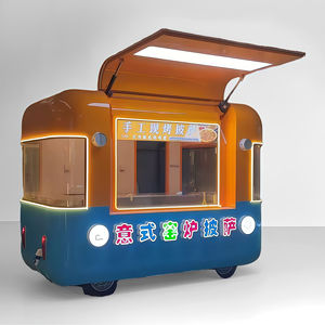 Carrito de Comida Móvil Personalizable con Congelador y Calentador, y Equipo Comercial para Helados y Trufas - Product Image 2