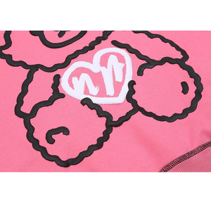 Sudaderas con Capucha Personalizadas con Diseño Superior, Impresión Puff Multicolor, Ropa Urbana Hip Hop, Sudaderas con Capucha Modernas e Informales con Impresión Puff - Product Image 6