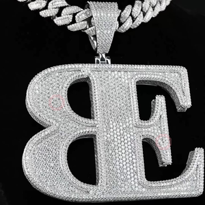 สร้อยคอฮิปฮอป BE Zircon ยอดนิยม เครื่องประดับจี้และชาร์มสุดหรู เครื่องประดับแฟชั่นแบบปรับแต่งได้ - Product Image 3