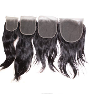 Nuestro frontal y cierre de encaje - elaborados con cabello 100% humano, combinan estilo, comodidad y una línea de cabello natural perfecta. - Product Image 4