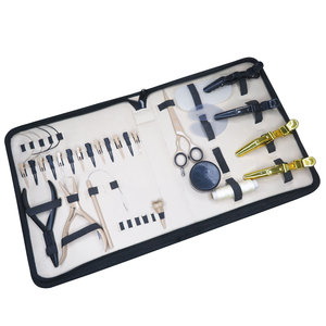Professional Waterproof Hair Extension Tools Kit Stainless Steel Beads Remover <b>Crimp</b> Pliers Hair Cutting Styling <b>Set</b> Durable - Product Image 5