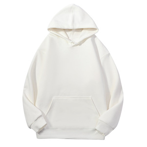 Custom Boxy Hoodies Unisex 400Gsm Hoodies Streetwear High Quality Cotton Vintage Heavyweight Blank Pullover <b>Hoodie</b> - Product Image 2