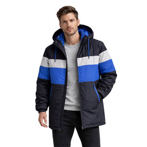 Outdoor Sports Swim <b>Parka</b> <b>Jacket</b> for Men and Women, Insulated <b>Waterproof</b> Hooded Coat for Swimming, Camping and Winter Activities - Product Image 1