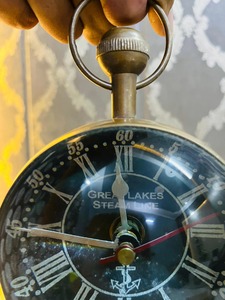 Reloj de Escritorio Moderno de Latón con Globo Terráqueo, Artículo Decorativo Coleccionable, Artesanía del Viejo Mundo BC-014, Hecho a Mano, Promocional - Product Image 3