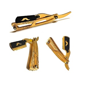 Maclura - Maquinilla de Afeitar de Una Sola Cuchilla de Alta Calidad para Hombre, Mango de Goma, Cuchilla de Acero Inoxidable, Maquinilla de Afeitar Desechable Howell para Cara y Cuerpo - Product Image 4