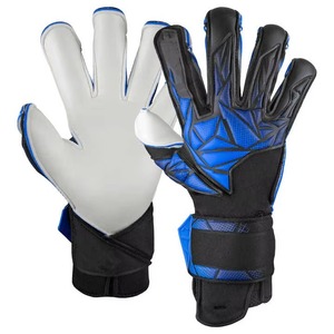 Gants de gardien de but personnalisés, légers, à séchage rapide, respirants, imperméables, extensibles, antidérapants, avec sangle de poignet réglable et fermeture à lacets - Product Image 1