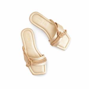 Chausson de cérémonie doré pour filles KD5598 - Product Image 1