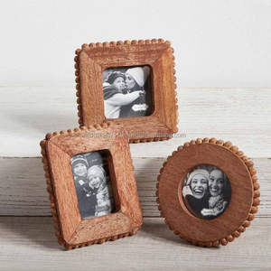 Rectangular wooden <b>photo</b> <b>frame</b> for <b>landscape</b> photography home wall display with wide viewing area sturdy support visual impact - Product Image 1