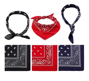 Vente Flash : Bandana Ethnique Personnalisable avec Logo, 100% Coton, Foulard Carré 55 cm, Impression par Sublimation, Bord Ourlé, Idéal pour la Tête, Doux pour la Peau - Product Image 2