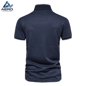เสื้อโปโลคอวีสีพื้นแขนสั้นคลาสสิก รุ่นใหม่ประจำปี 2026 สำหรับฤดูร้อน สวมใส่สบาย คุณภาพดีจากผู้ผลิตชั้นนำ - Product Image 2