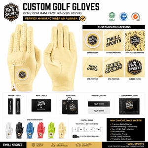 Professional Manufacture Premium Quality Breathable Durable Eco-Friendly Four Seasons Daily Use Waterproof Genuine Golf Gloves - Product Image 5