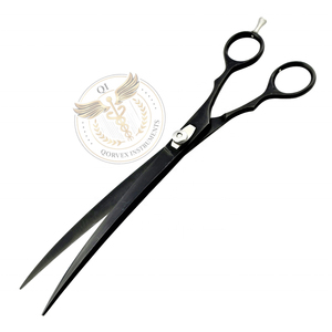 High Quality Curved Stainless Steel Portable Simple Luxury Pet Grooming <b>Scissors</b> Thinning Chunker for <b>Dogs</b> - Product Image 6