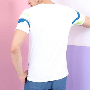 Camiseta de Hombre de Último Diseño al Por Mayor, de Alta Calidad, Color Personalizado, Informal, 100% Algodón, Manga Corta, Estampada - Product Image 2