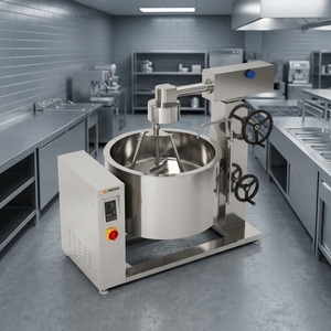 Chaudière à vapeur rotative à induction Amicook 380V/440V, modèle de bouilloire de cuisine, utilitaire, durable, cuisson automatique, Amicook - Product Image 1