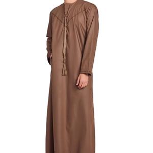 Jubbah Thobes pour hommes, fabricant professionnel 2025, nouveau style de vêtements islamiques, Jubba Thobe Thawb de style arabe, taille plus, sur mesure - Product Image 1