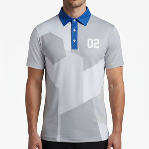 Polo de Golf de Poliéster para Hombre, Venta al por Mayor, Jersey de Golf Personalizado para Hombre, Jersey de Golf de Manga Corta para Hombre, Transpirable - Product Image 6
