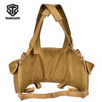Sac à dos de chasse robuste Hongkai Vanguard en matériau résistant, gilet tactique pour chargeurs AK, pochettes pour munitions, gilet de poitrine tactique